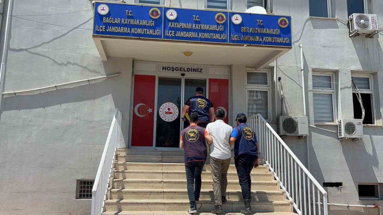 Diyarbakır’da haklarında kesinleşmiş hapis cezası bulunan 149 kişi yakalandı