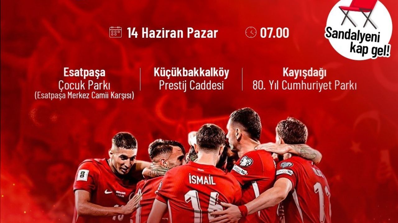 Dünya Kupası’ndaki milli heyecan dev ekranda