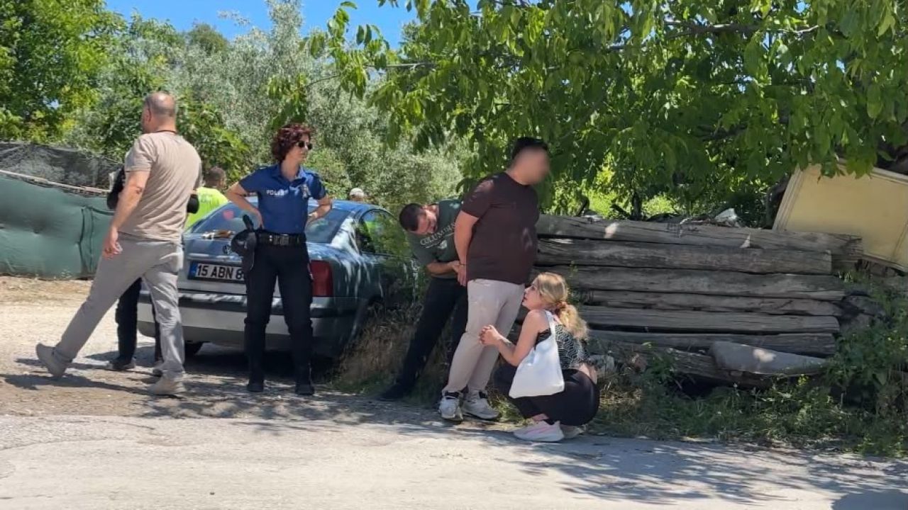 ’Dur’ ihtarına uymadı, yaşanan kovalamacının ardından yakalandı