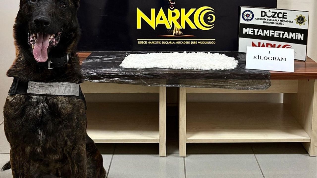 Düzce’de 1 kilogram metamfetamin ele geçirildi, 1 kişi tutuklandı