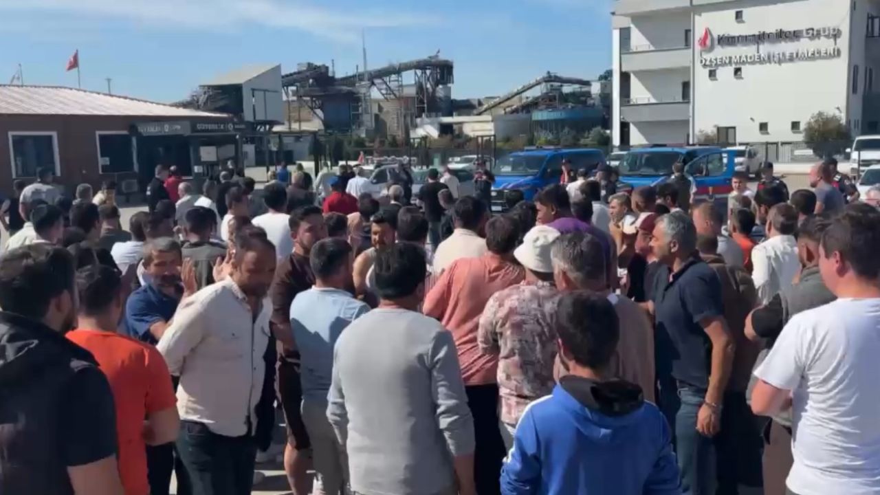 Edirne’de maden işçilerinin eylemi 13’üncü gününde