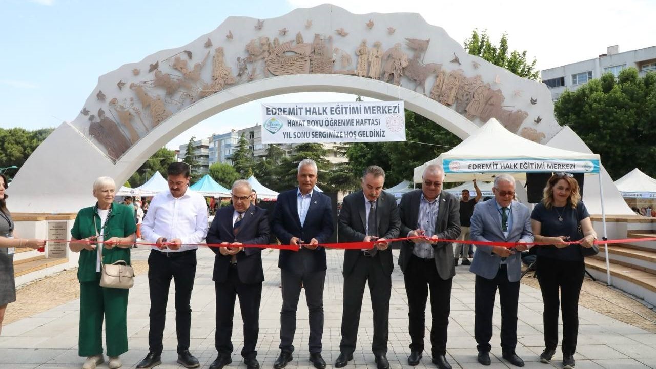 Edremit’te hayat boyu öğrenme coşkusu