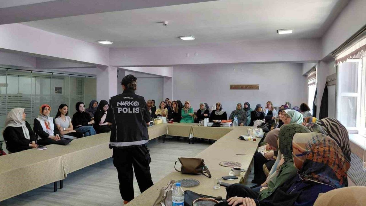 Erzincan’da 7 bin 288 kişiye uyuşturucuyla mücadele eğitimi verildi