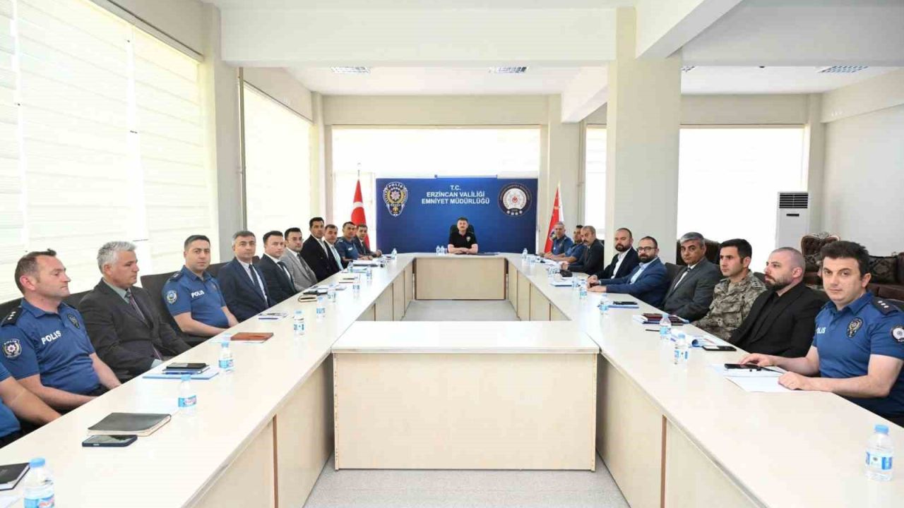 Erzincan’da NATO Zirvesi öncesi güvenlik toplantısı yapıldı