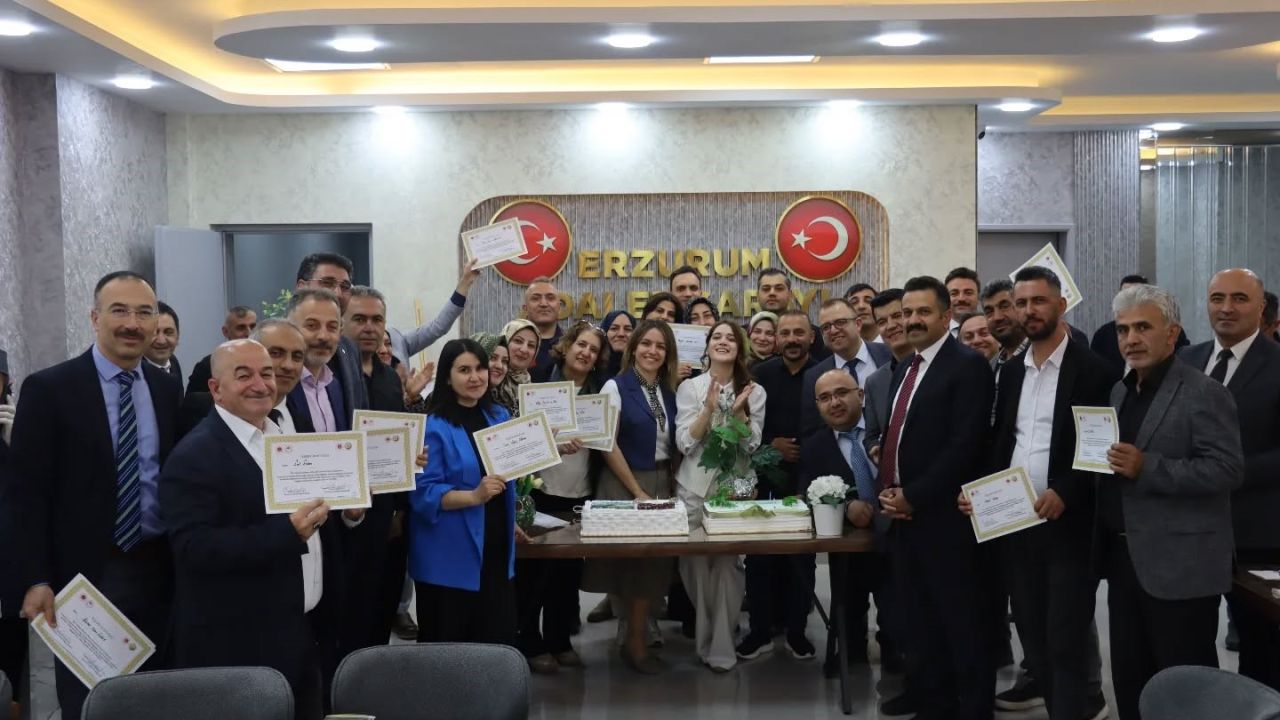 Erzurum Adliyesi’nde "Uzlaştırmacılar Günü" heyecanı