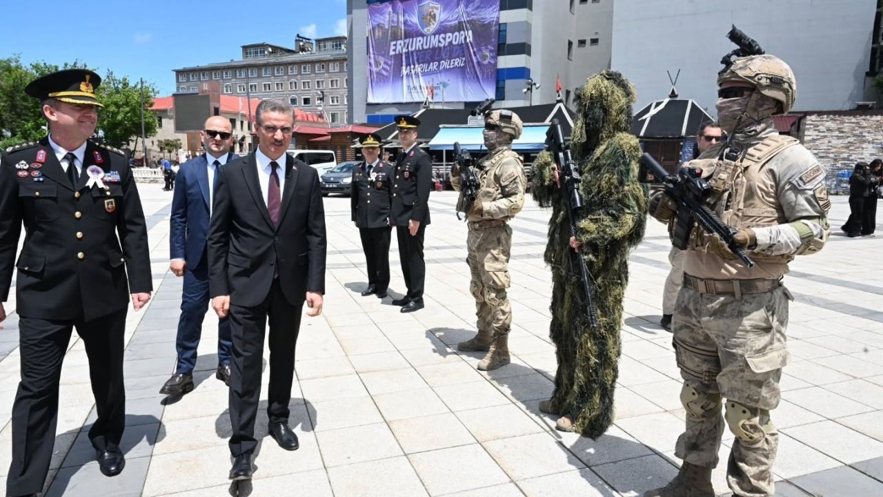 Erzurum’da jandarmanın 187. yılına özel tanıtım standı