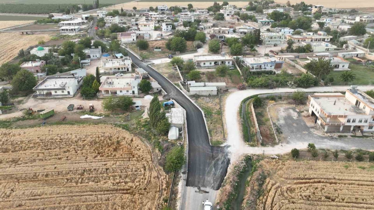 Eyyübiye ilçesinde asfalt mesaisi
