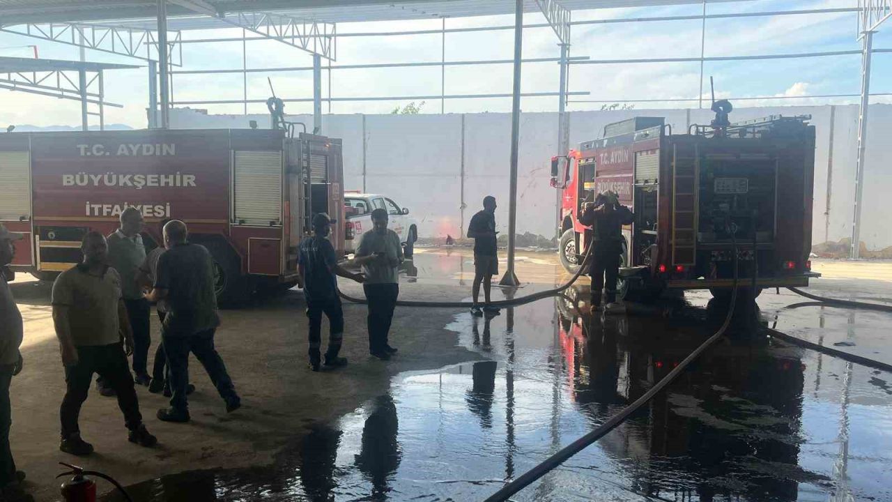 Fabrikada çıkan yangın söndürüldü