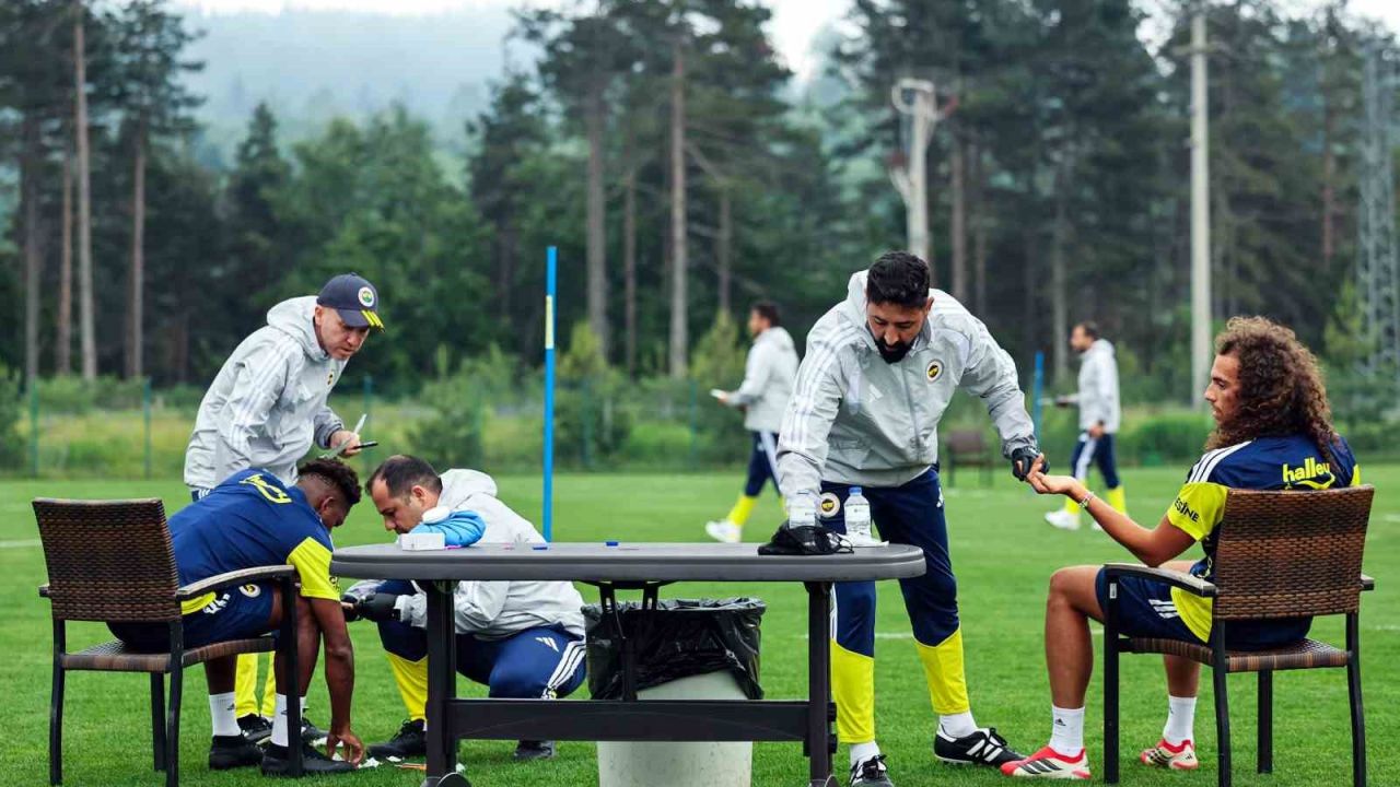 Fenerbahçe’de futbolcular laktat testinden geçti