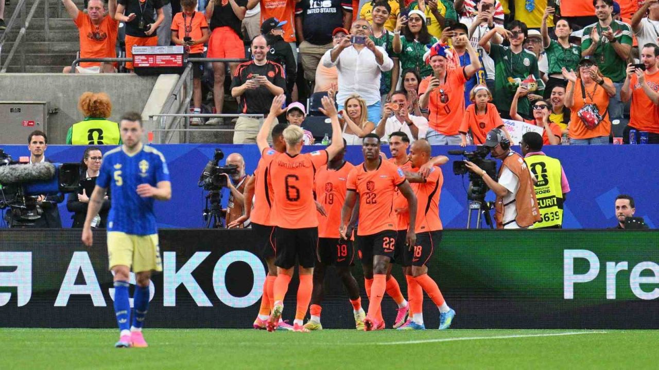 FIFA 2026 Dünya Kupası: Hollanda: 5 - İsveç: 1