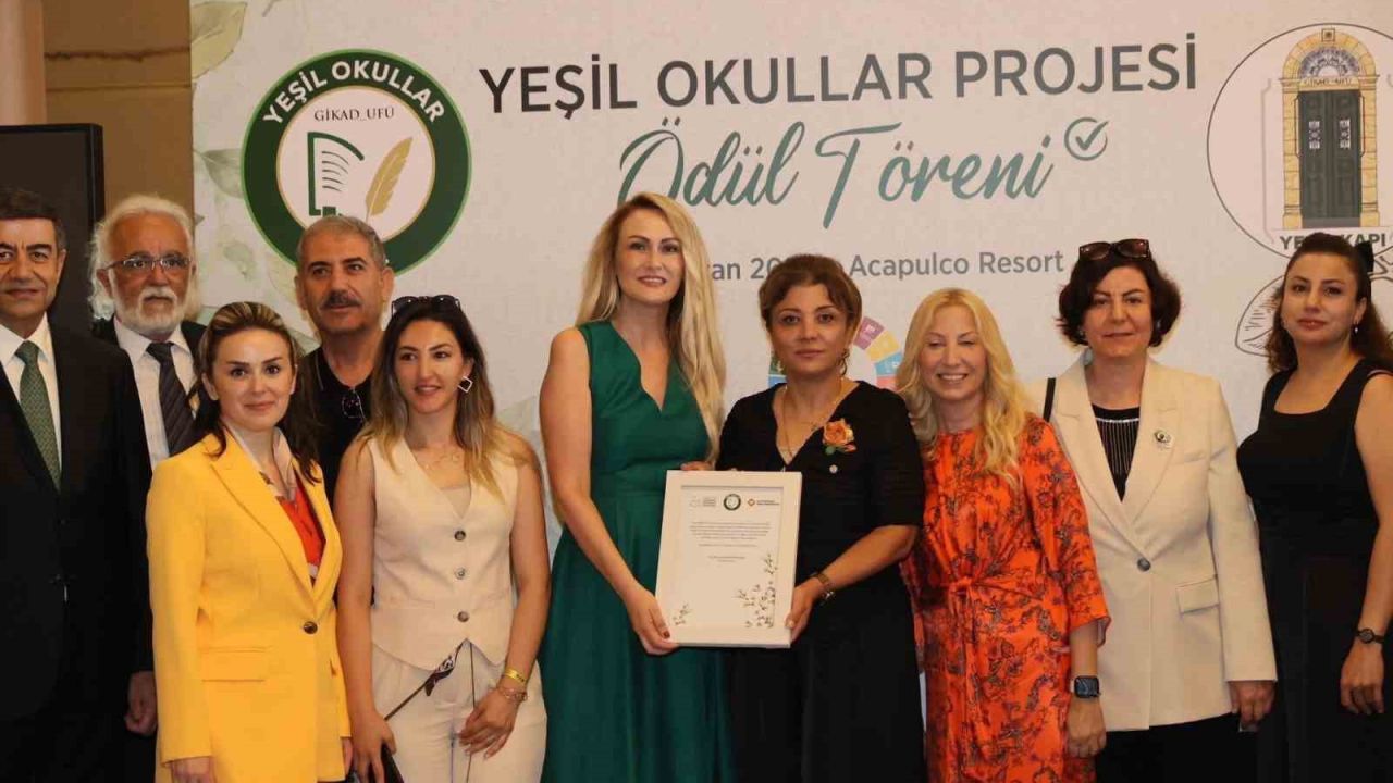 Gaziantep’ten Yeşil Okullar Projesi’nde Büyük Başarı