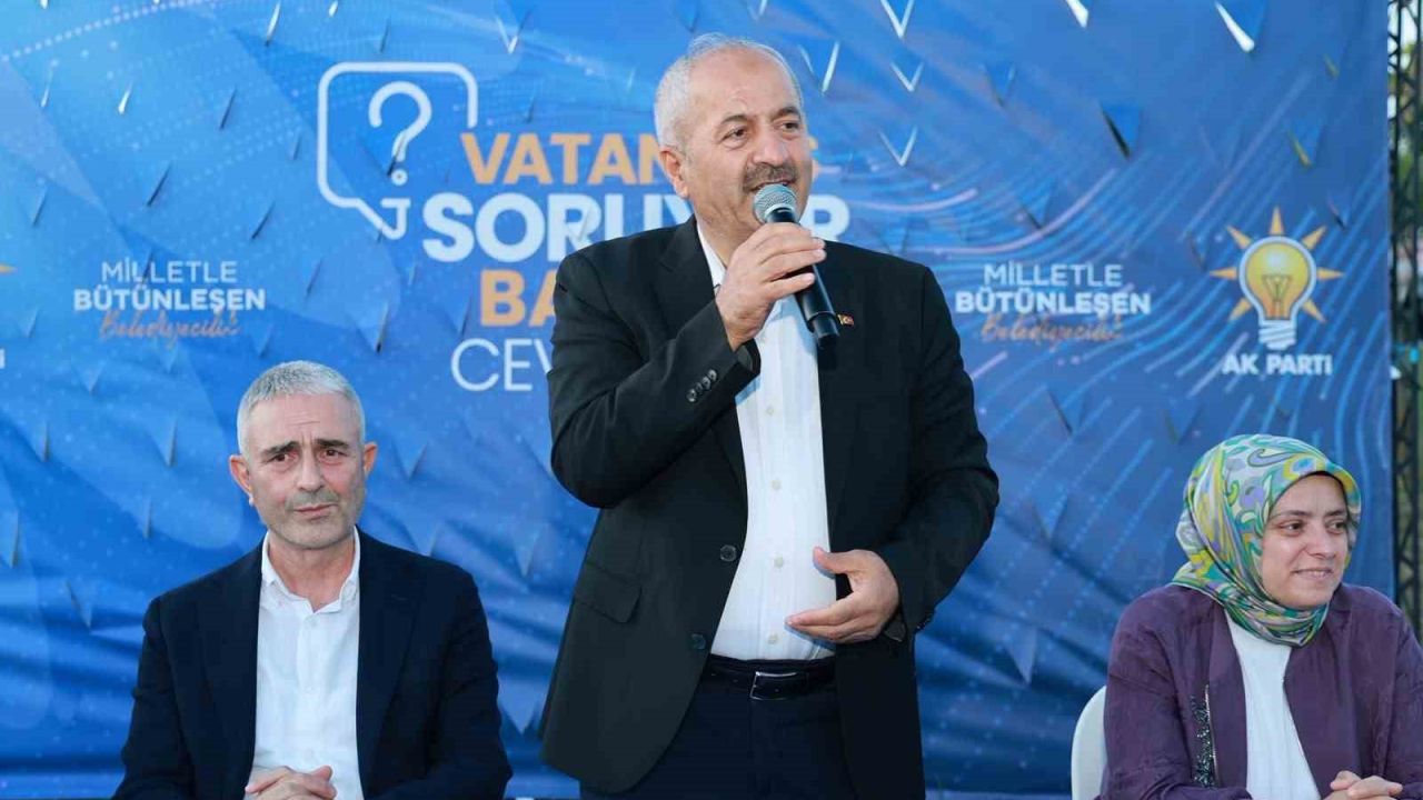 Gebze’de vatandaşlar sorularını doğrudan başkana iletti