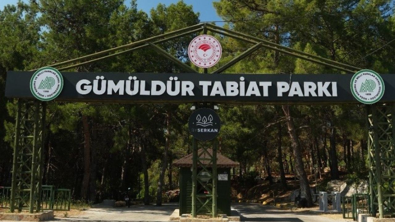 Gümüldür Tabiat Parkı 3 yıl aradan sonra kapılarını yeniden açtı