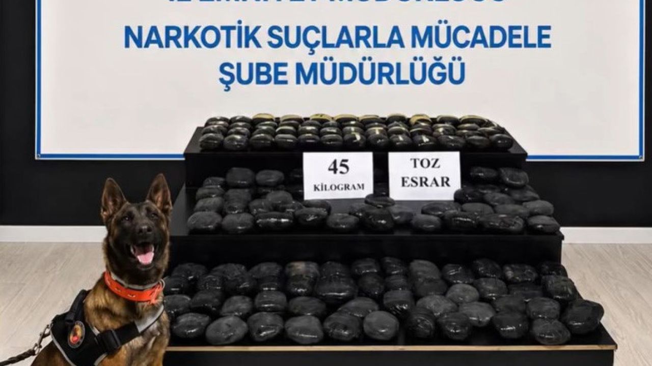 Hakkari’de aranan şahıs 45 kilo uyuşturucuyla yakalandı