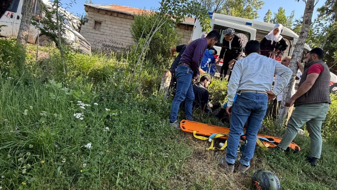 Hakkari’de motosiklet kazası: 1 yaralı
