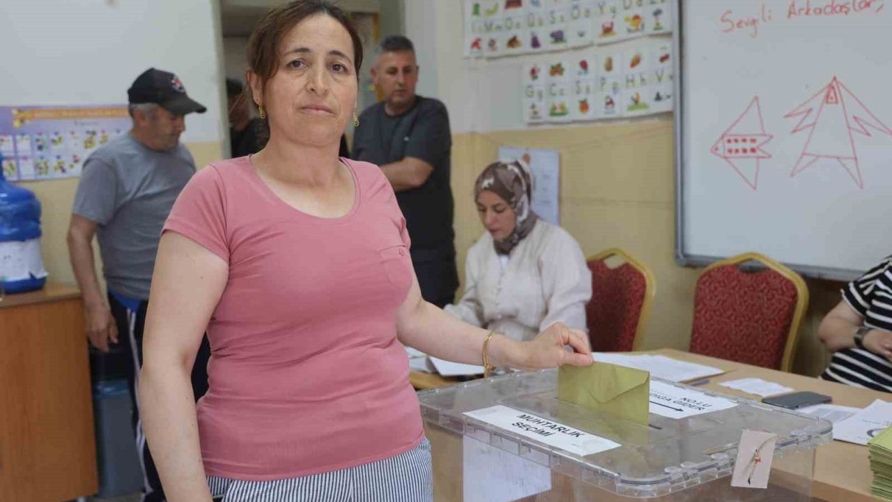 Hatay’da 5 mahallede muhtarlık ara seçimi heyecanı