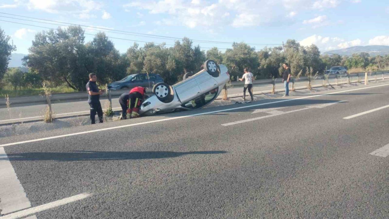Havran yolunda trafik kazası: 2 yaralı