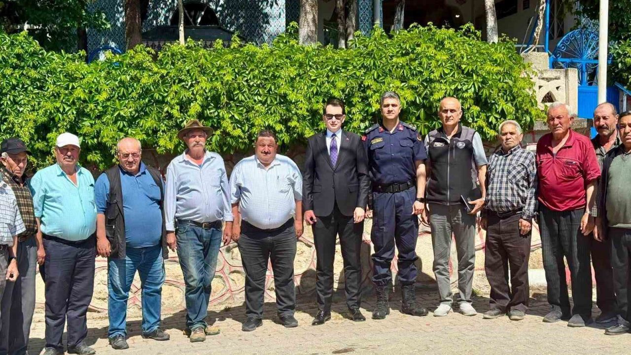 Hisarcık Kaymakamı Atam, vatandaşların talep ve ihtiyaçlarını yerinde dinledi