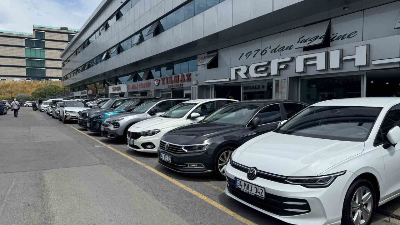 İkinci el araç piyasasında durgunluk sürüyor