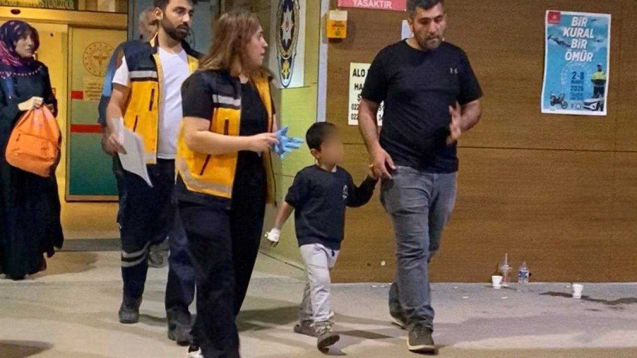 İnegöl’de elektrik akımına kapılan 4 yaşındaki çocuk hastanelik oldu