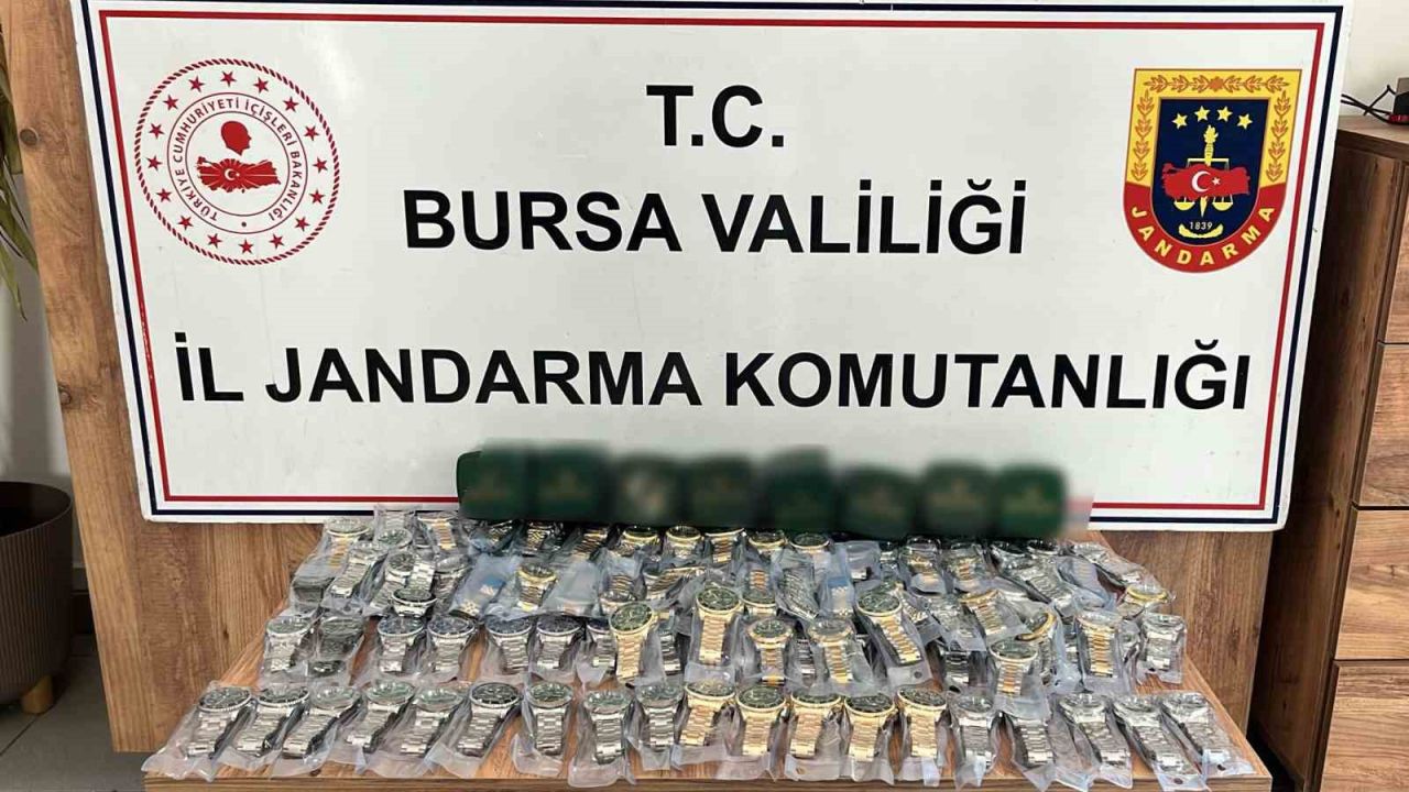 İnegöl’de ’Rolex’ operasyonu