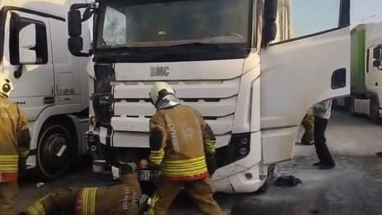 İskenderun’da tır yangını