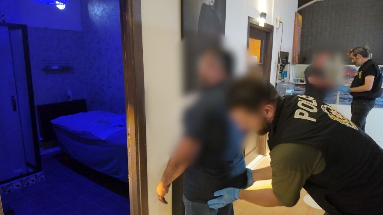 Isparta’da masaj salonlarına fuhuş operasyonunda 2 tutuklama