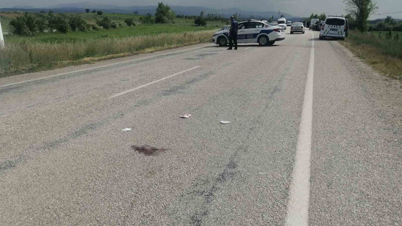 Isparta’da motosiklet kazası: 1 ağır yaralı