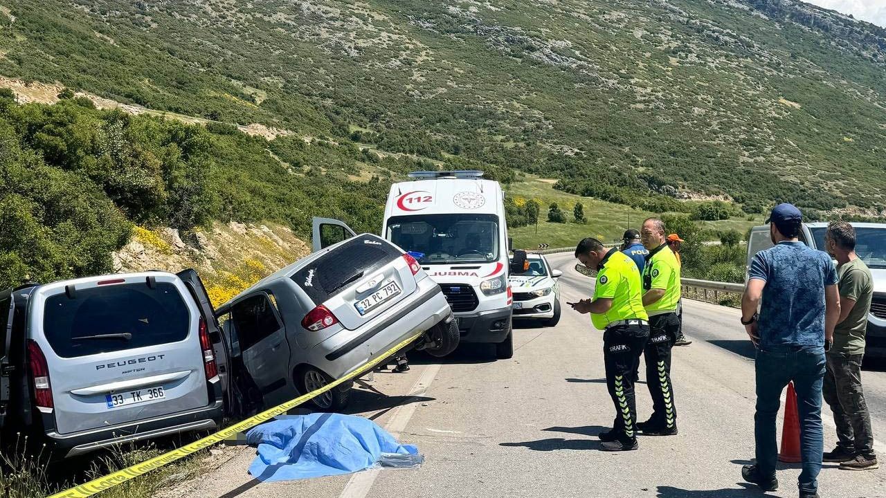 Isparta’daki trafik kazasında ölü sayısı 2’ye yükseldi
