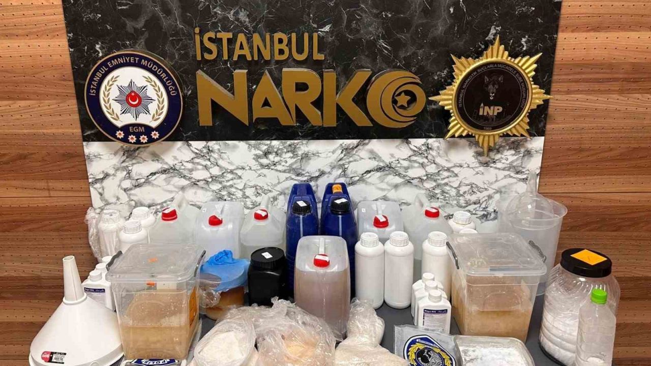 İstanbul’da uyuşturucu operasyonu: 30 kilo metamfetamin ele geçirildi