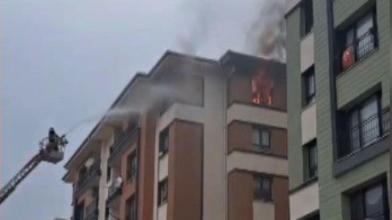 Kahramanmaraş’ta ikamet yangını