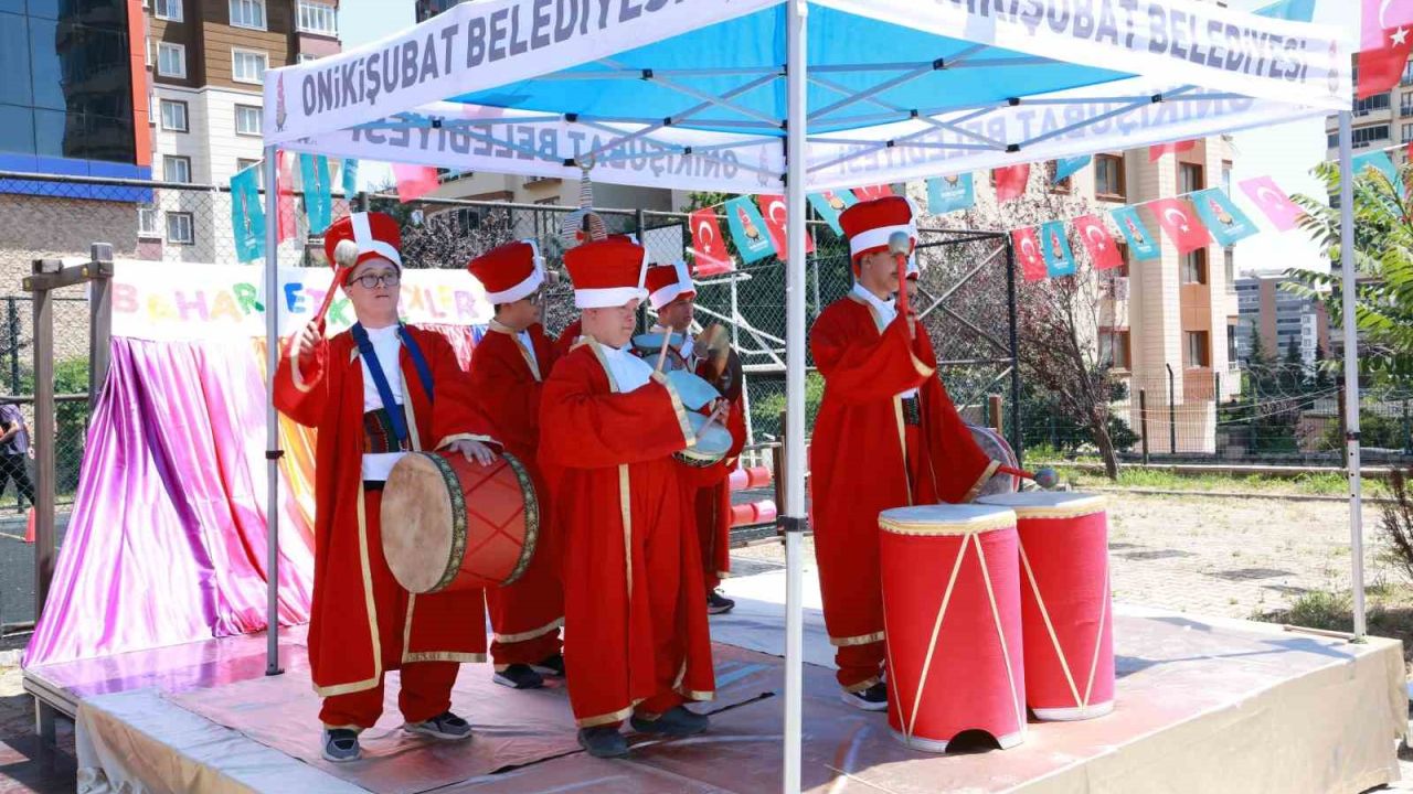 Kahramanmaraş’ta özel çocuklara bahar şenliği