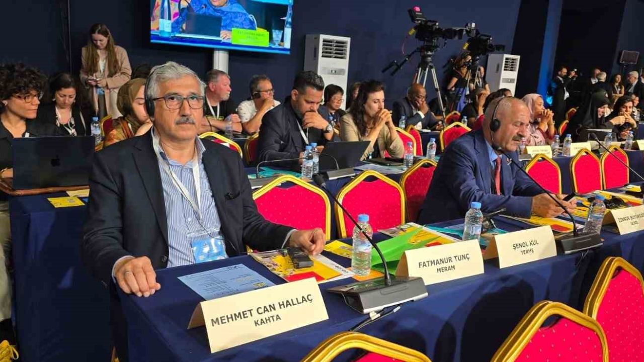 Kahta Belediye Başkanı Hallaç, UCLG Dünya Kongresi’ne katıldı