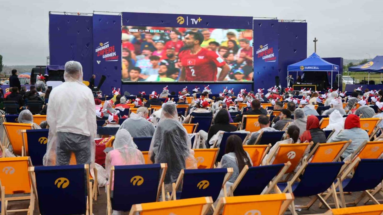 Kapadokya’da milli maç heyecanı