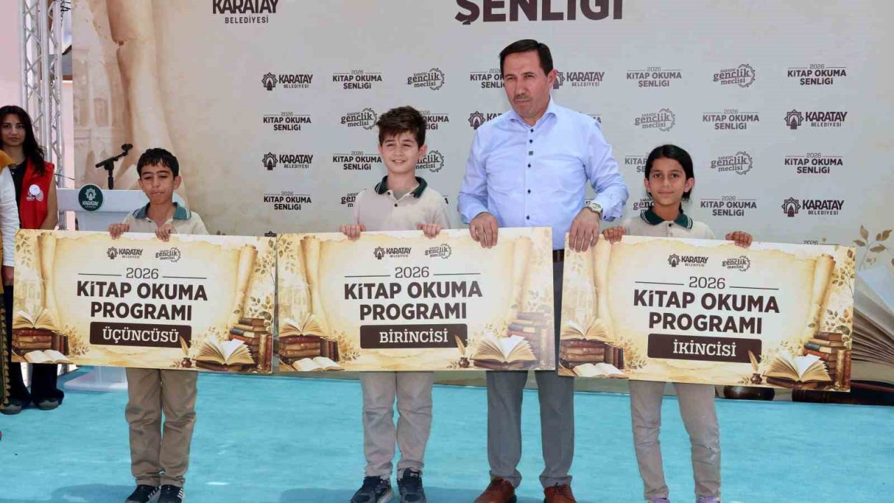 Karatay’da Kitap Okuma Projesi şenliklerle tamamlandı