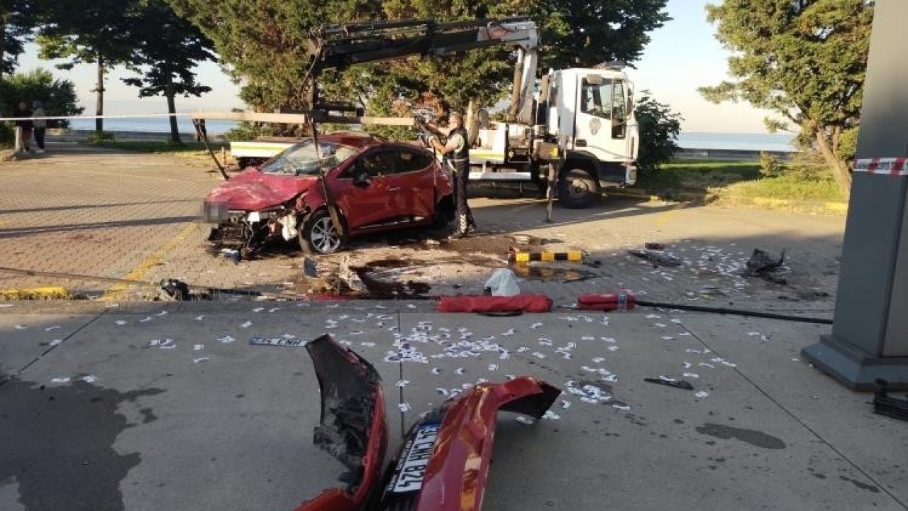 Kartal’da kontrolden çıkan araç takla attı: 1 yaralı