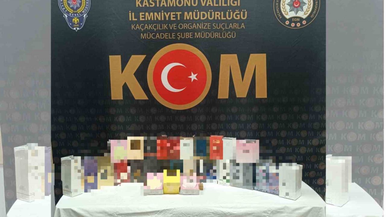 Kastamonu’da kaçakçılık operasyonu