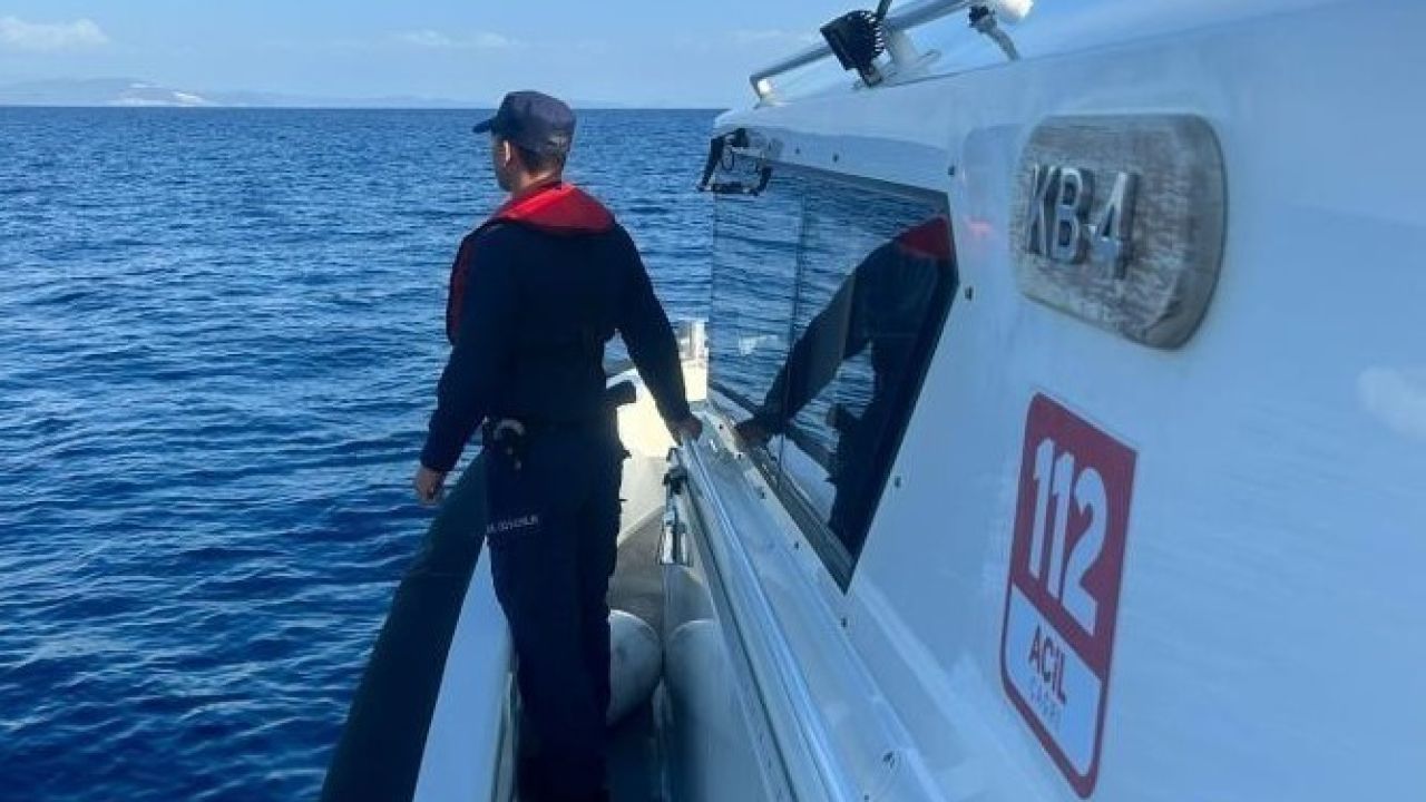 Kayalık alanda mahsur kalan şahıs kurtarıldı