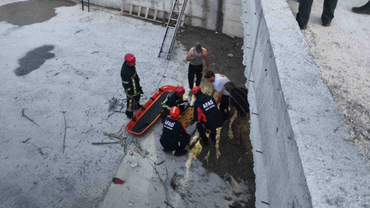 Kayseri’de bisiklet sürerken su kanalına düşen çocuk kurtarıldı