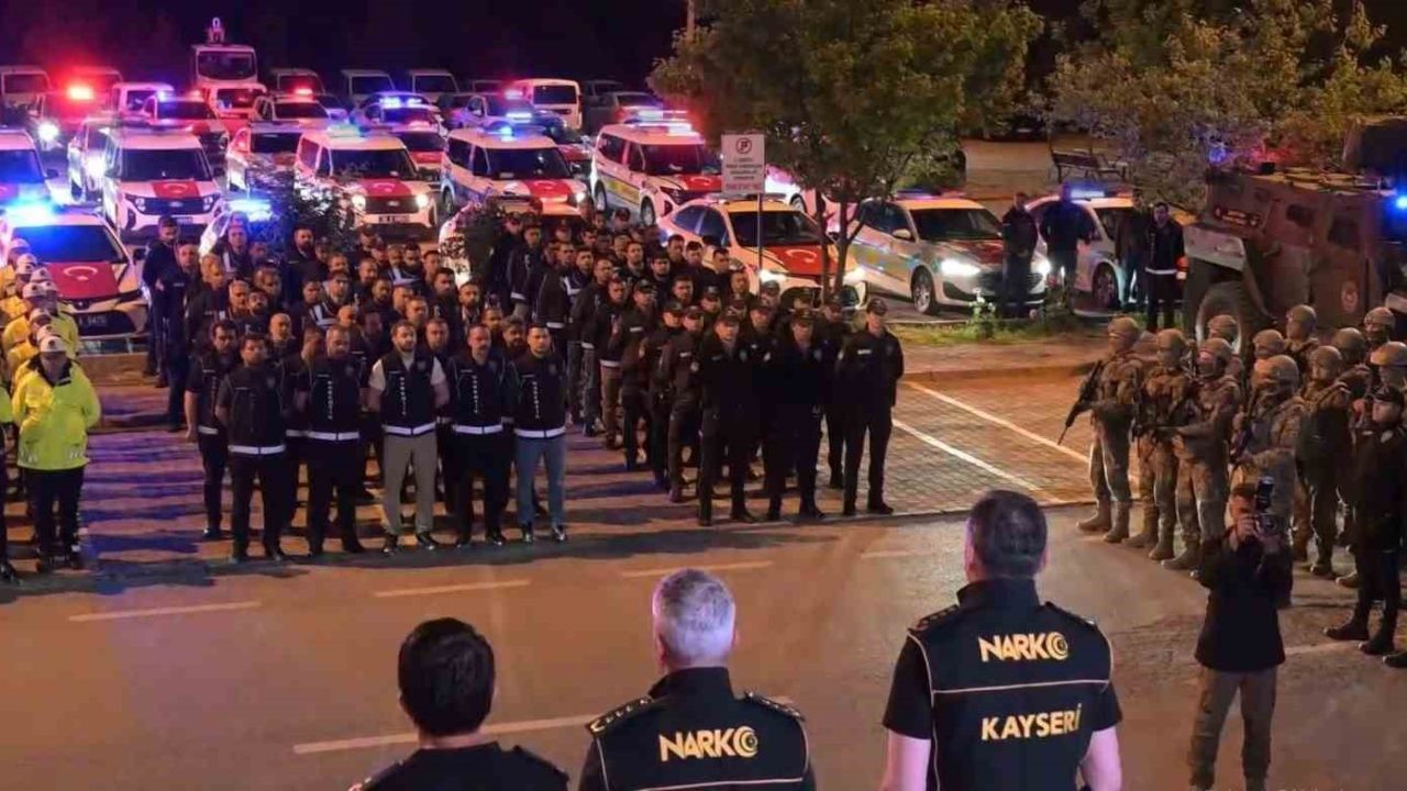 Kayseri’deki dev uyuşturucu operasyonunda 211 kişi tutuklandı