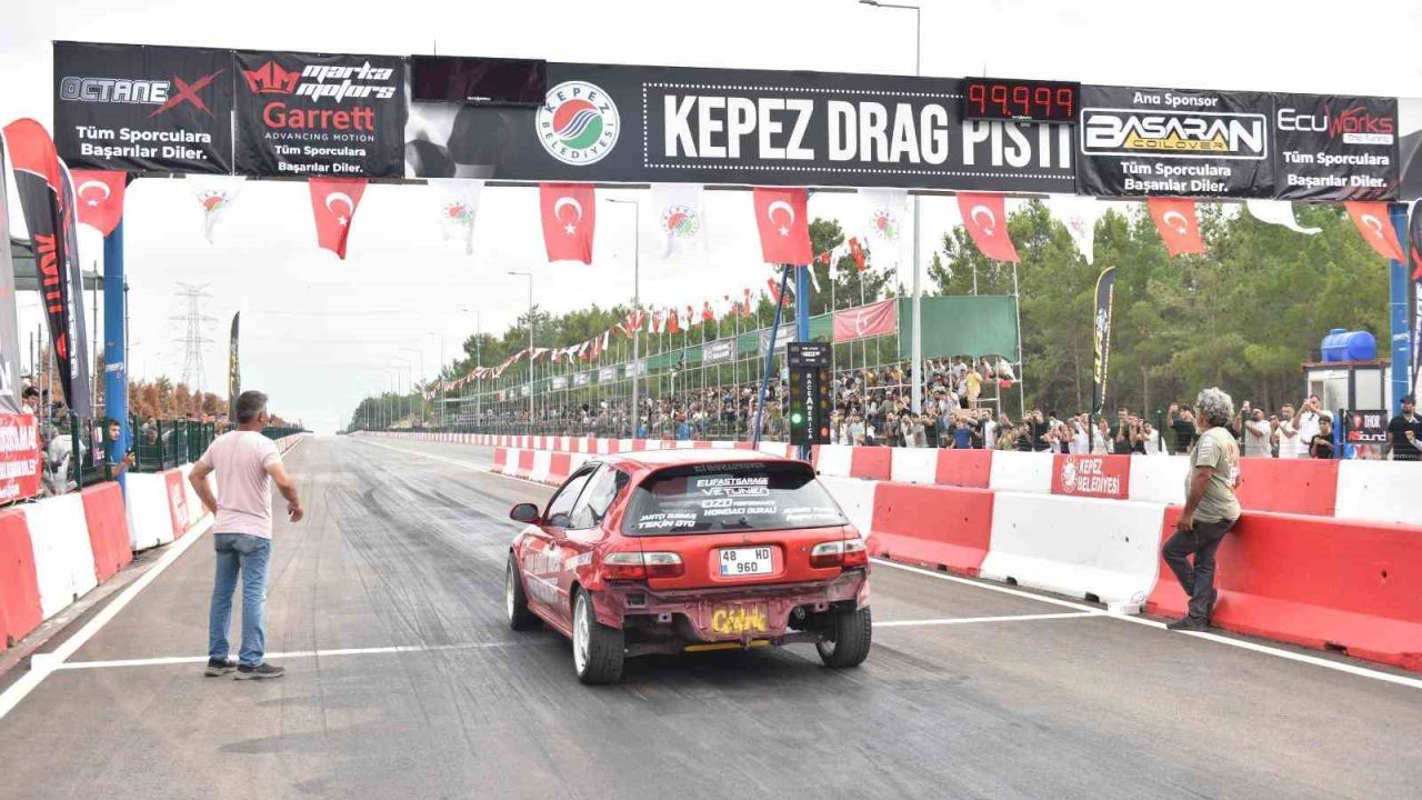 Kepez’de Otodrag heyecanı