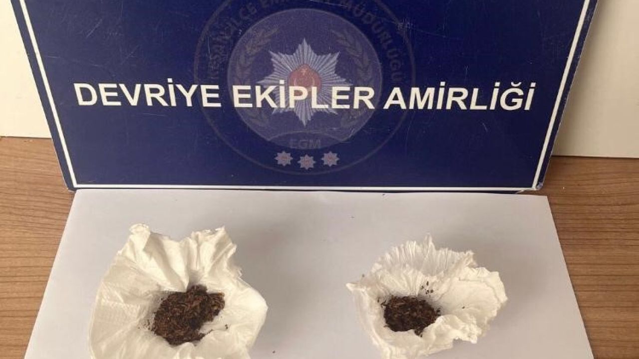 Keşan’da polisin durdurduğu 5 şüpheliden uyuşturucu madde ele geçirildi