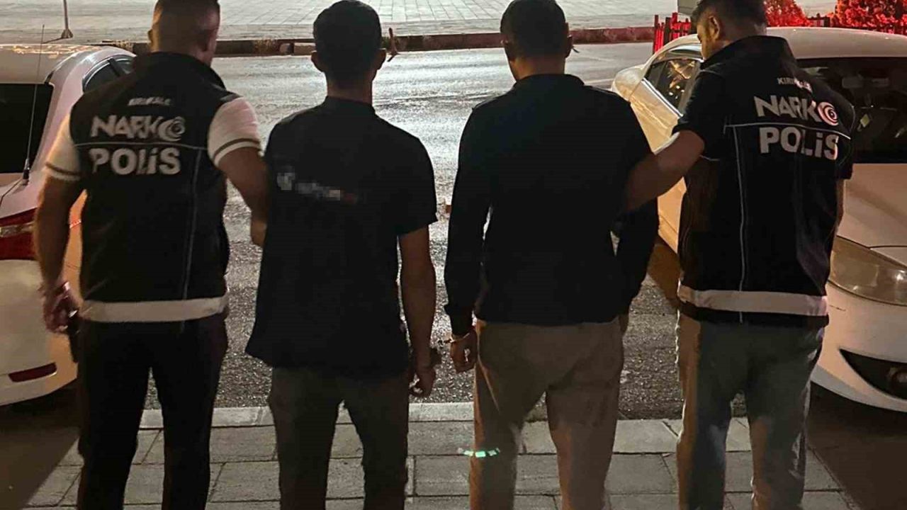 Kırıkkale’de uyuşturucu operasyonu: 2 tutuklama