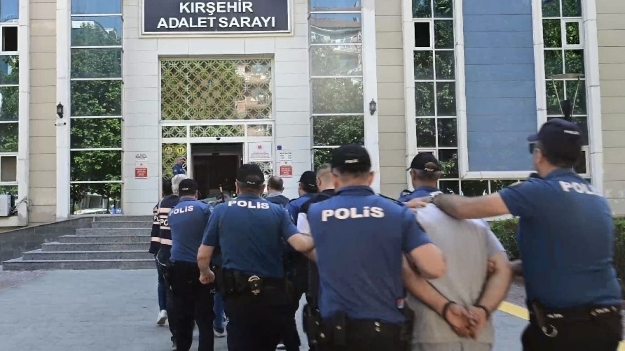 Kırşehir’de 10 milyon liralık iş yeri hırsızlığında 5 şüpheli tutuklandı