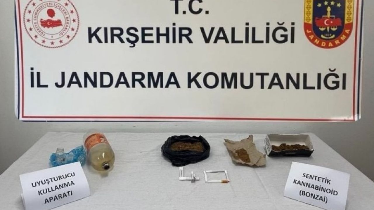 Kırşehir’de uyuşturucu operasyonu: 2 kişi yakalandı