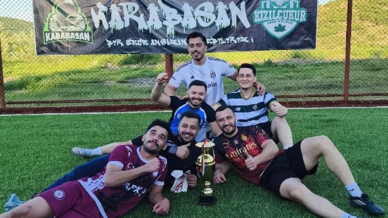 Kızılçukur Köyü’nde futbol turnuvası gerçekleştirildi