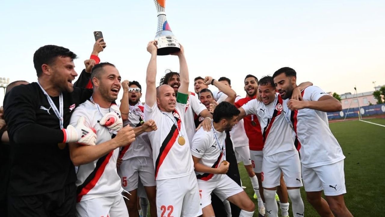 KKTC Milli Futbol Takımı, Padania’yı 6-1 yenerek CONIFA Avrupa şampiyonu oldu
