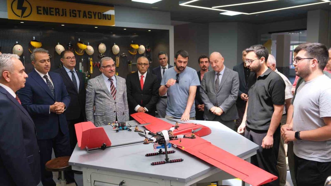 KMÜ’deki Milli Teknoloji Atölyesi’nde yerli teknolojiler geliştiriliyor
