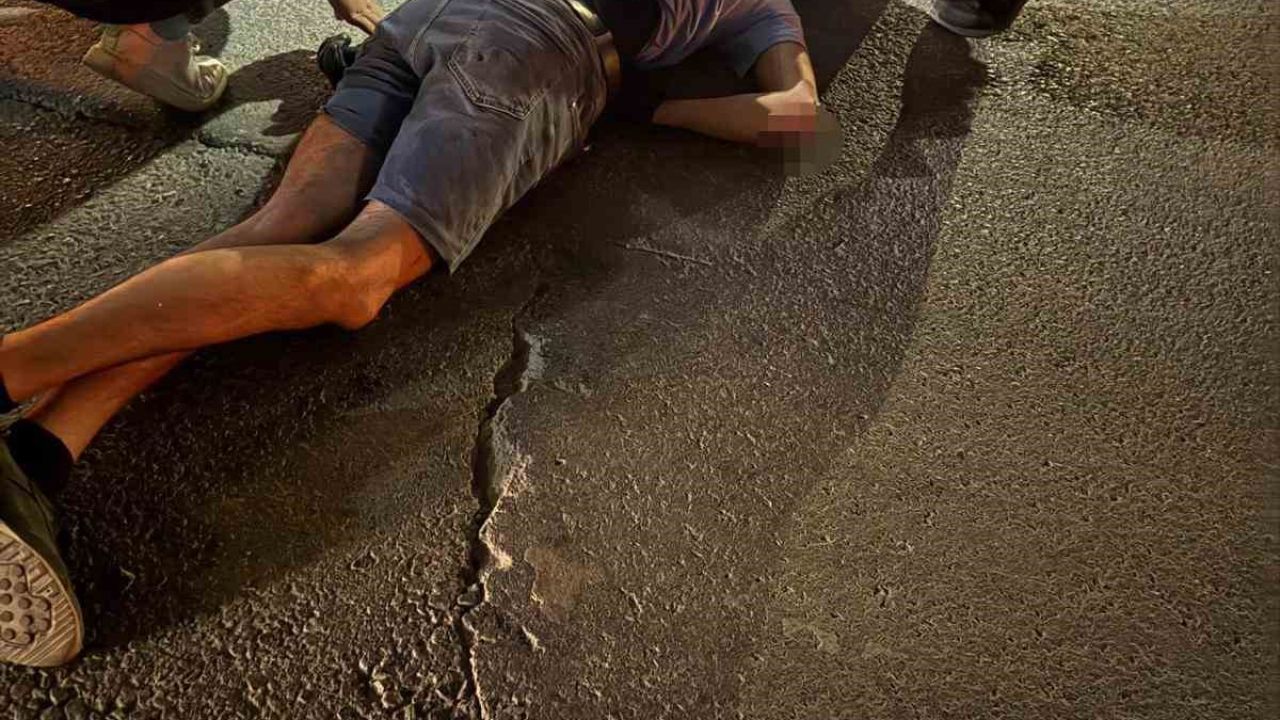 Kocaeli’de yayaya motosiklet çarptı: 2 ağır yaralı