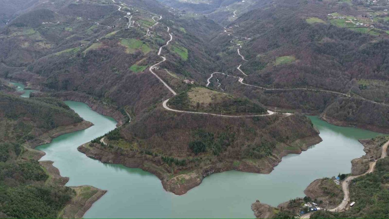 Kocaeli’nin içme suyu kaynağı Yuvacık Barajı’nda yüz güldüren doluluk